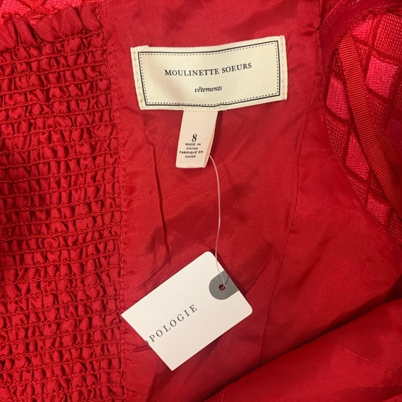 NWT Anthropologie Moulinette Soeurs Minette Dress Size 8 - Picture 6 of 7